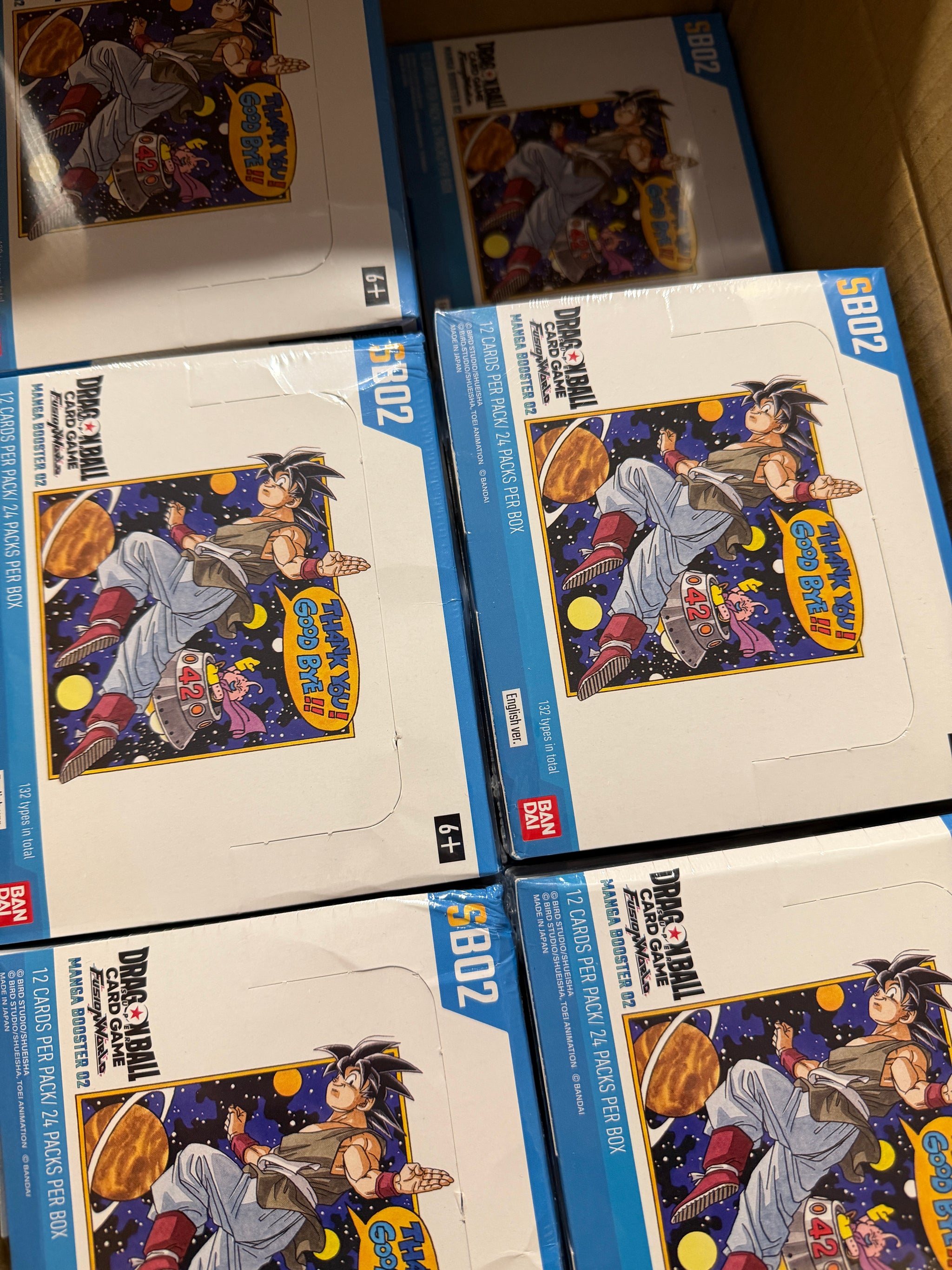 Dragon Ball Super Card Game - FUSION WORLD Manga Booster Display