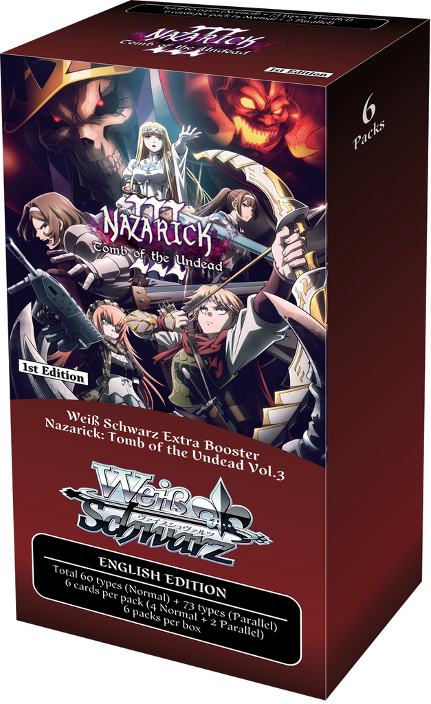 Individual Trading Card Games Weiss Schwarz Weiss Schwarz TCG: Nazarick Tomb Of The Undead Vol. 2 Booster Box (English, 2021) Individual Trading Card Games Weiss Schwarz Weiss Schwarz TCG: Nazarick Tomb Of The Undead Vol. 2 Booster Box (English, 2021)