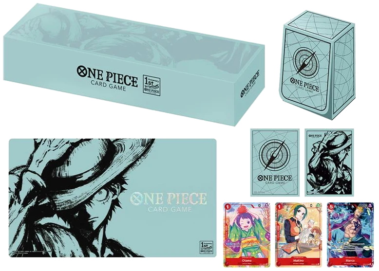 One Piece Card Game Japanese 1st Anniversary Set Englisch – Play