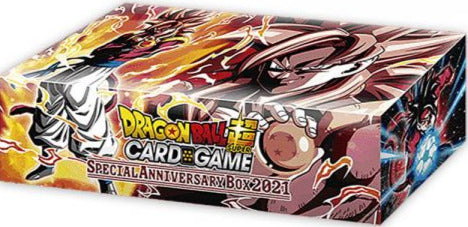 Dragon Ball Super Card Game Special Anniversary Box 2021 Version 1 Englisch mit Packs, Hüllen und Box