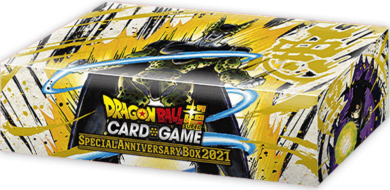 Dragon Ball Super Card Game Special Anniversary Box 2021 Version 4 Englisch mit Packs, Hüllen und Box