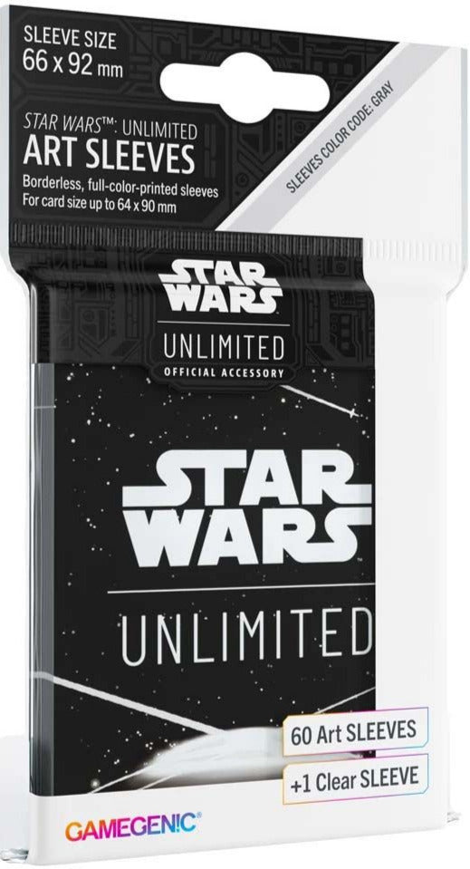 Gamegenic Star Wars: Unlimited Art Sleeves Card Back White – 60 Kartenhüllen