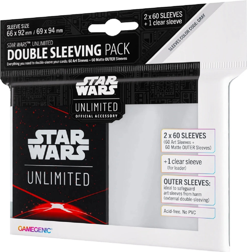  Gamegenic Star Wars Unlimited Art Sleeves Space Red – Double Sleeving Pack