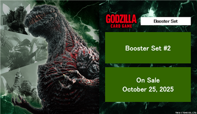  Godzilla Card Game Booster Set #2 Display – 12 Packs Englisch von Bushiroad