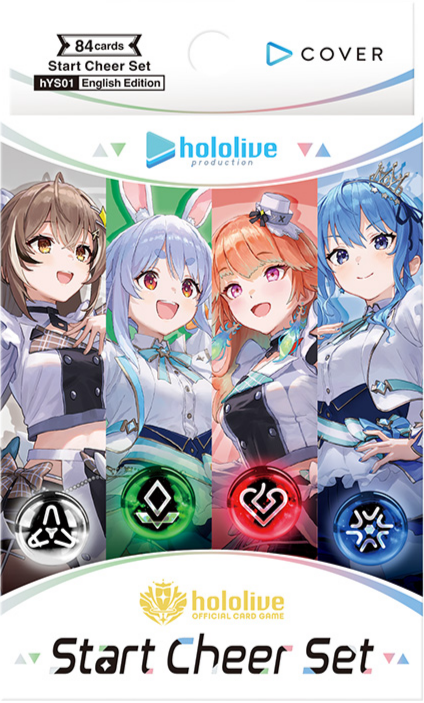 Hololive OFFICIAL CARD GAME Start Cheer Set mit Deck, Playmat und Booster – Englisch