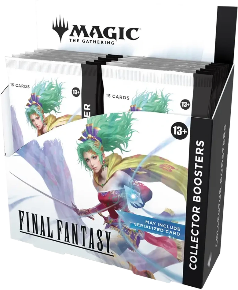 Magic the Gathering FINAL FANTASY Collector Booster Display – 12 Packs mit exklusiven Premiumkarten