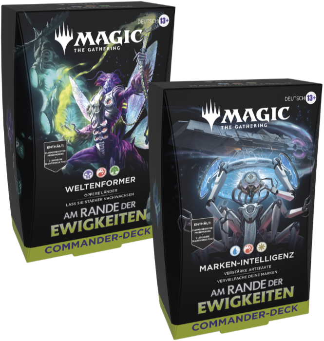 Magic the Gathering Am Rande der Ewigkeiten Commander Deck Set Deutsch