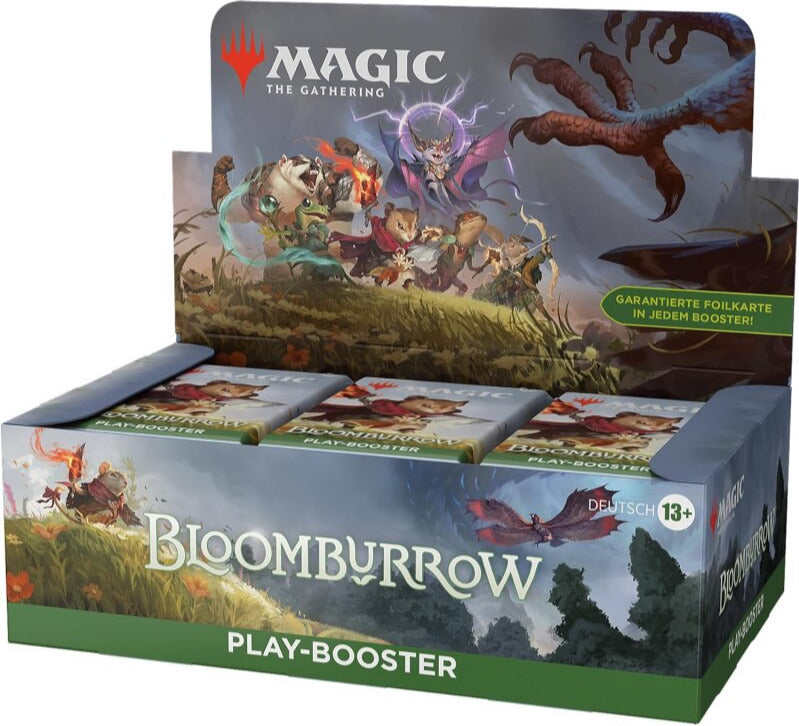 Magic the Gathering Bloomburrow Play-Booster-Display Deutsch – 36 Boosterpacks