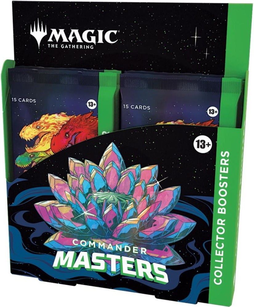 Magic the Gathering Commander Masters Collector Booster Display mit 4 Boostern auf Englisch