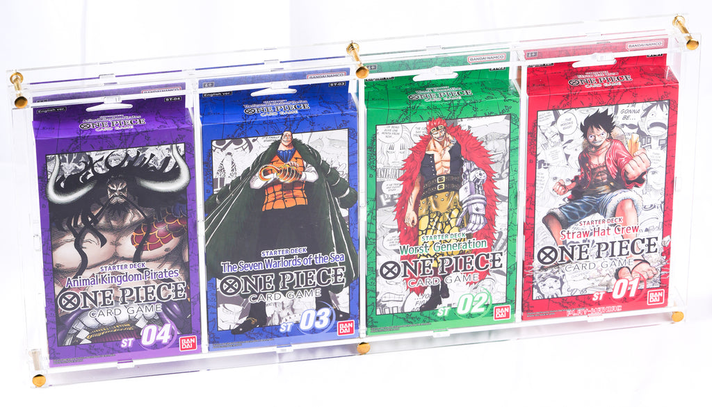  Play-Maniac Acryl Case One Piece Card Game Starter Deck Artwork Englisch