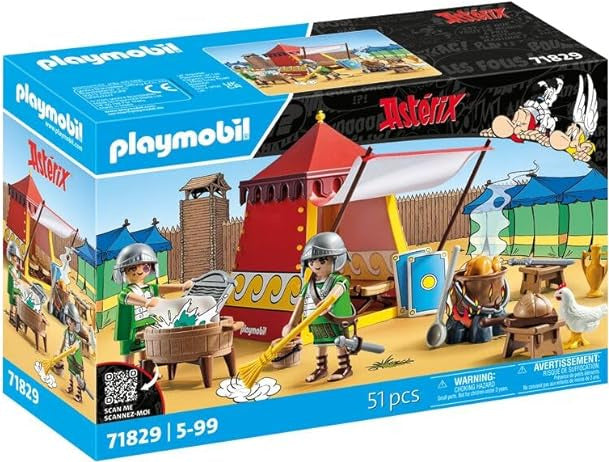 PLAYMOBIL Asterix Legionärszelt Set 71829