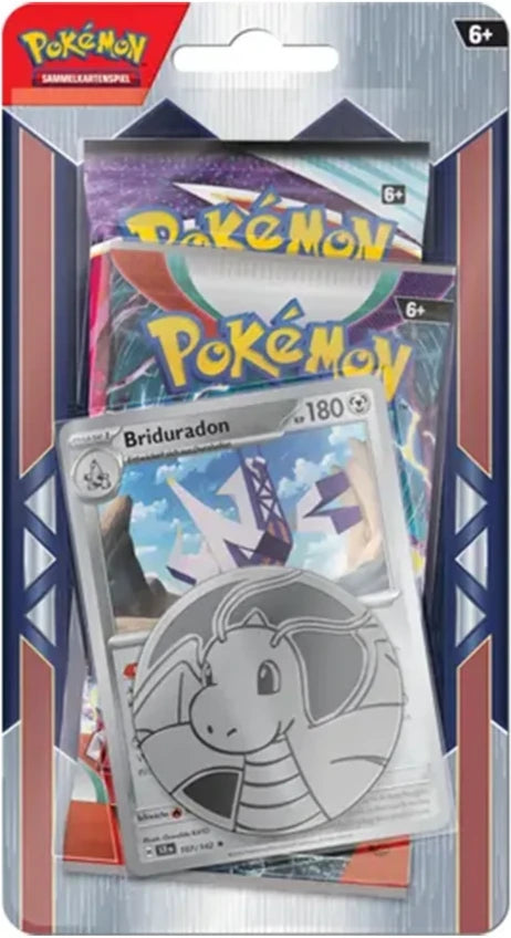  Pokémon 2 Booster Pack Blister Januar 2025 mit Promo & Pin – Deutsch