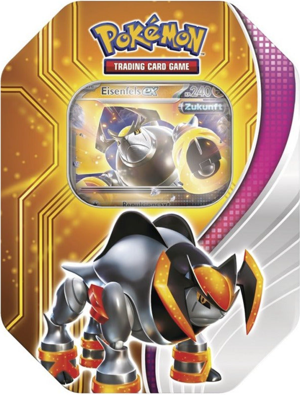  Pokémon Tin Box Eisenfels ex – Paradox Schicksale – Deutsch