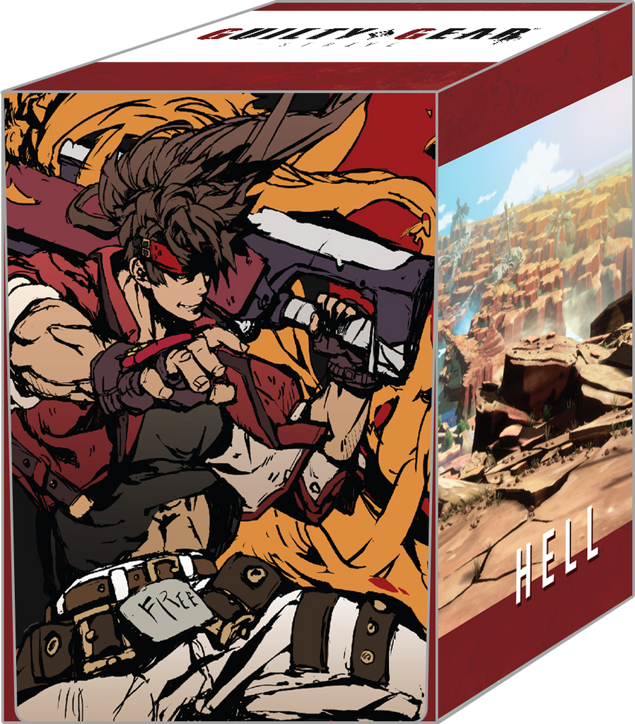 Weiß Schwarz Guilty Gear Strive Supply Set Englisch mit Booster Packs, Deck Case und Sleeves