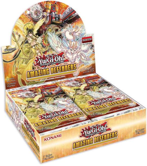 Yu-Gi-Oh Amazing Defenders Display 24 Booster Englisch e
