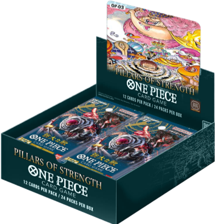 One Piece Card Game Booster Display Pillars of Strength OP03